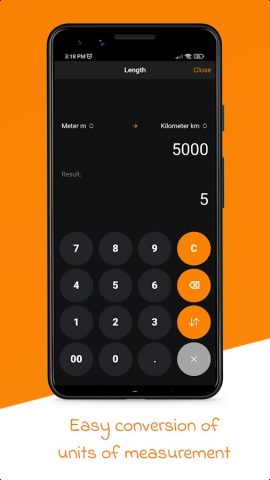 Calculator Pro для Android — скриншот 3