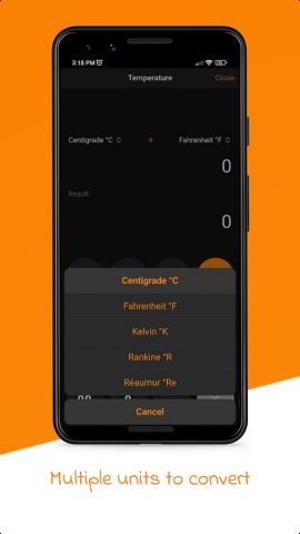 Calculator Pro для Android — скриншот 4