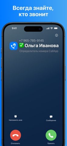 CallApp:Определитель, антиспам для iOS — скриншот 2