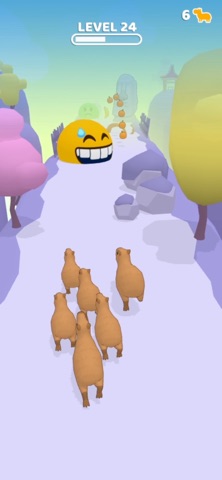 Capybara Rush для iOS — официальный трейлер