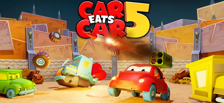 Car Eats Car 5 — Battle Arena для iOS — официальный трейлер