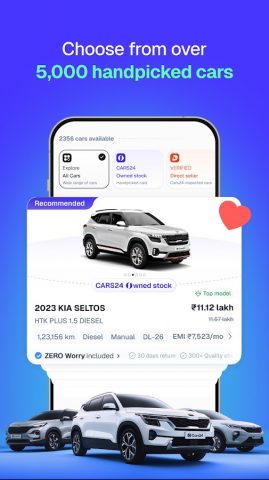 Cars24®: Buy & Sell Used Cars для Android — скриншот 4