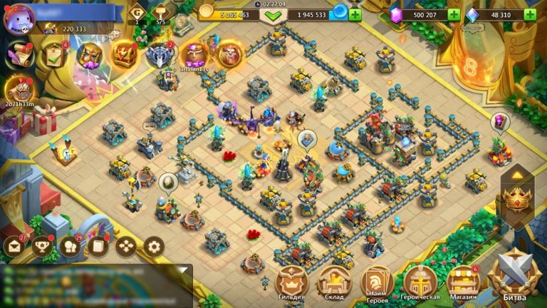 Castle Clash: Правитель мира для Android — скриншот 1
