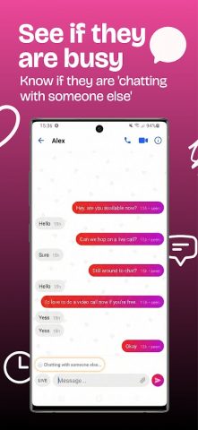 Chathub App Video Chat NoLogin для Android — скриншот 4