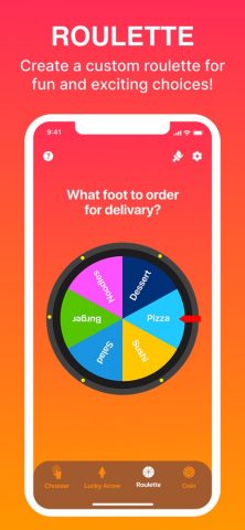 Chooser! для iOS — скриншот 4