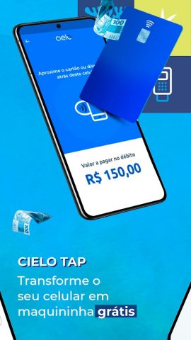 Cielo: Maquininha, Tap e Link для Android — скриншот 3