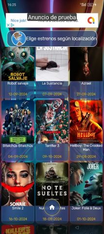 Cinetik для Android — скриншот 1