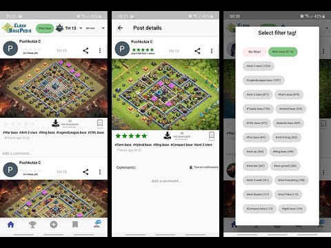 Clash Base Pedia (with links) для Android — официальный трейлер