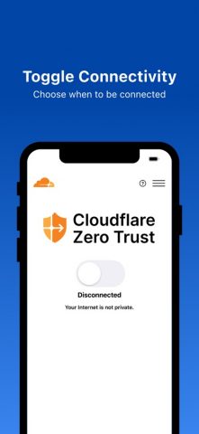Cloudflare One Agent для iOS — скриншот 3