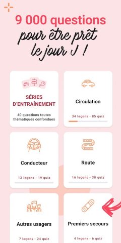 Code de la route 2026 для Android — скриншот 3