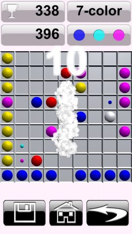 Color Lines 98 для Android — скриншот 2