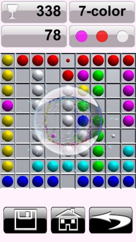 Color Lines 98 для Android — скриншот 4