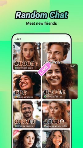 ComLive — Live Video Chat для Android — скриншот 3