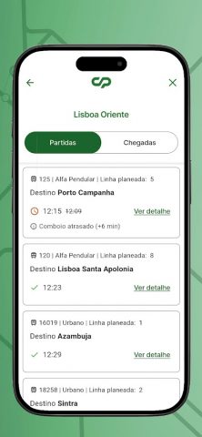 Comboios de Portugal для Android — скриншот 4
