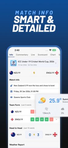 Cricket Fast Live Line для iOS — скриншот 4