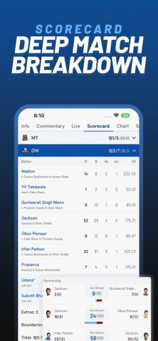 Cricket Fast Live Line для iOS — скриншот 5