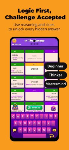 Crossword — Word Hike для iOS — скриншот 1