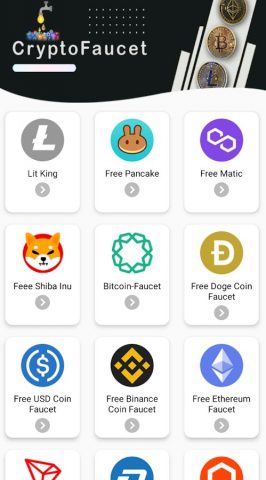 Crypto Faucet — Earn Crypto для Android — скриншот 2