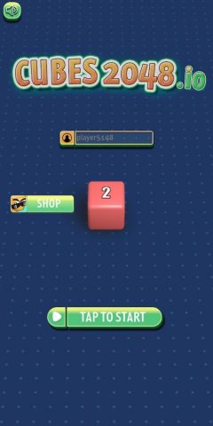 Cubes 2048.io для Android — скриншот 1