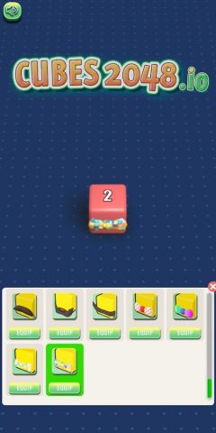 Cubes 2048.io для Android — скриншот 3