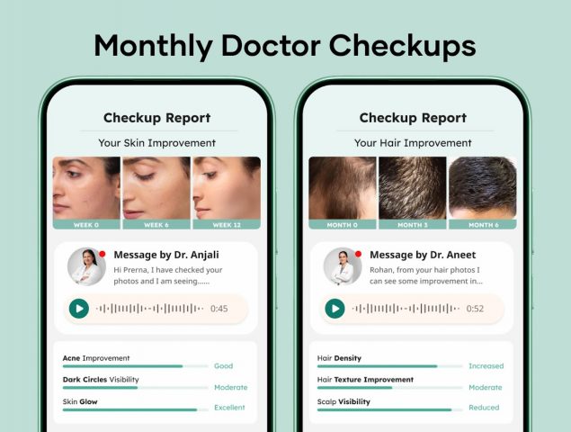 Cure: Skin & Hair Experts для Android — скриншот 4