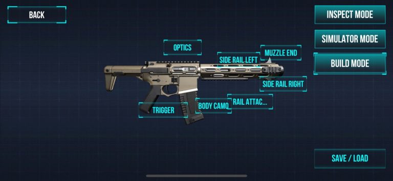 Custom Gun Simulator 3D для iOS — скриншот 1