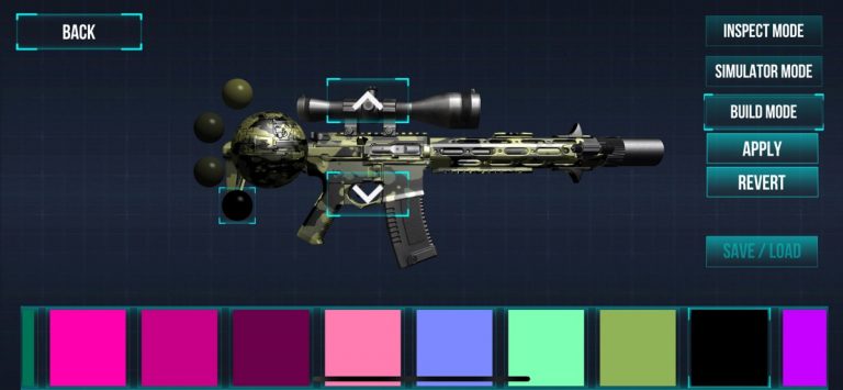 Custom Gun Simulator 3D для iOS — скриншот 2