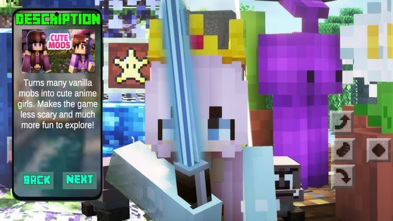Cute Mods for Girls Minecraft для Android — скриншот 2
