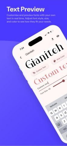 DaFonts — Fonts Downloader для iOS — скриншот 3