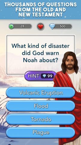 Daily Bible Trivia для Android — скриншот 1