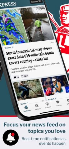 Daily Express для iOS — скриншот 2