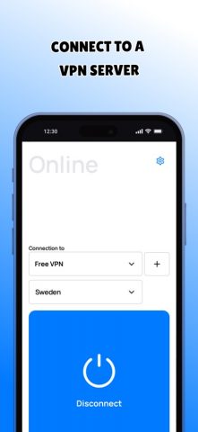 DefaultVPN для iOS — скриншот 1