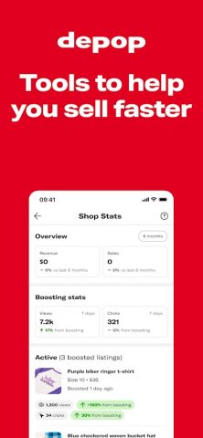 Depop — Buy & Sell Clothes для Android — скриншот 4