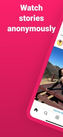 Dim: Anon Story Viewer for IG для iOS — скриншот 1