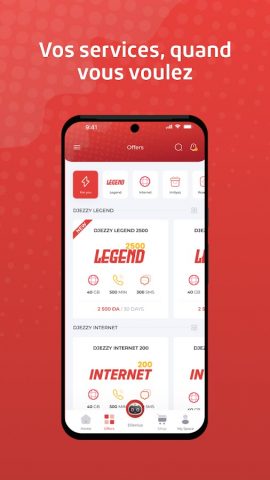 Djezzy для Android — скриншот 3