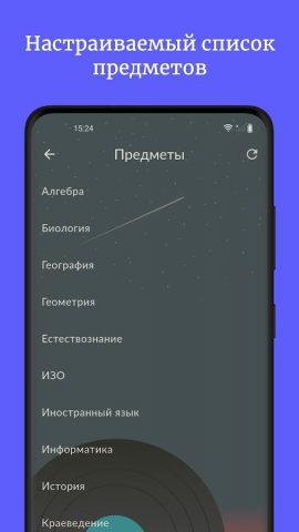 Дневник школьника для Android — скриншот 3
