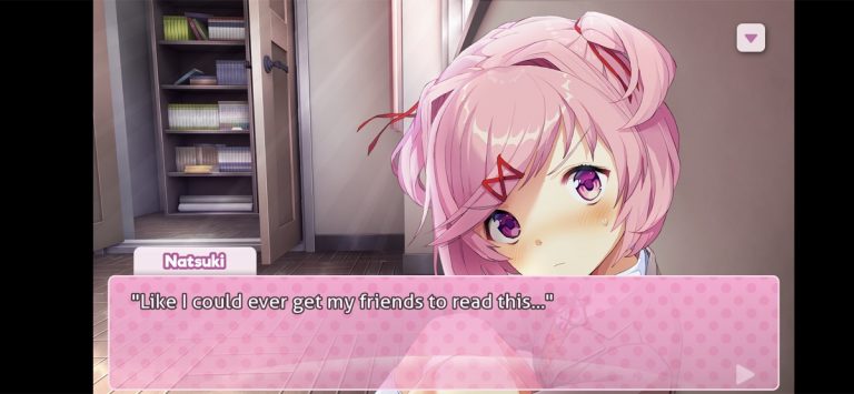 Doki Doki Literature Club! для iOS — скриншот 4
