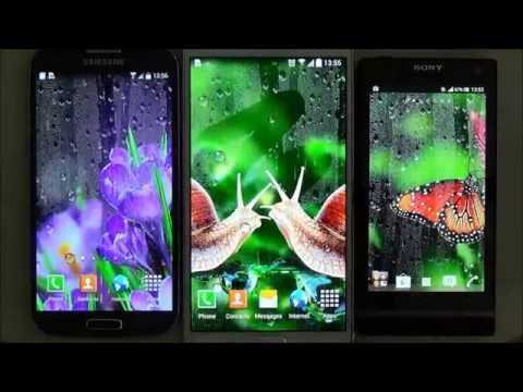 Дождь Живые Обои для Android — официальный трейлер