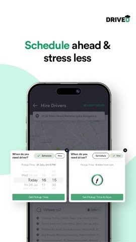 DriveU: Hire Driver for Car для Android — скриншот 5