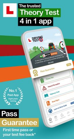 Driving Theory Test 4 in 1 Kit для Android — скриншот 1