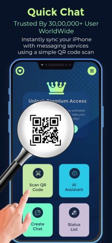 Whats Web Scanner: Quick Chat для iOS — скриншот 1