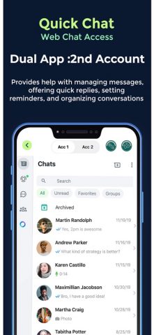 Whats Web Scanner: Quick Chat для iOS — скриншот 2