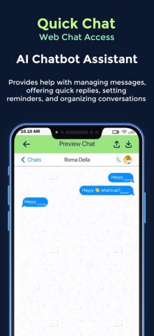 Whats Web Scanner: Quick Chat для iOS — скриншот 4