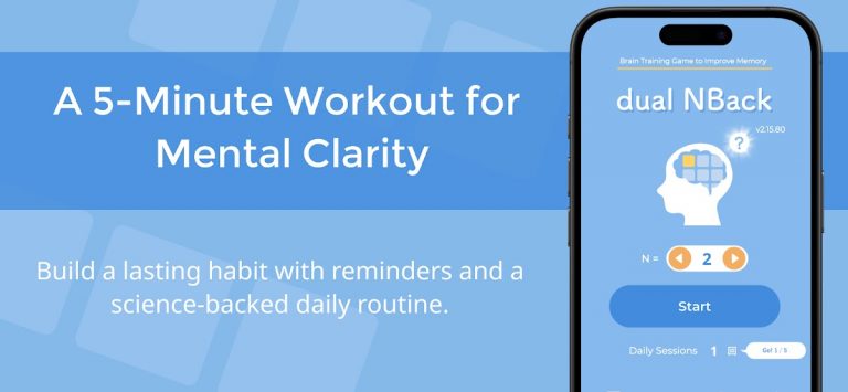 Dual N-Back: Memory Training для Android — скриншот 3