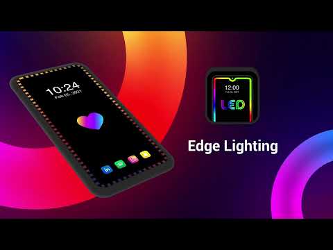 Edge Lighting: бордюрный свет для Android — официальный трейлер