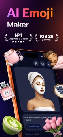 Emoji Keyboard: Avatar Maker для iOS — скриншот 1