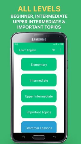 English Grammar Exercises для Android — скриншот 2
