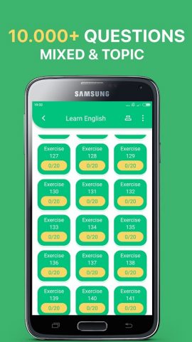 English Grammar Exercises для Android — скриншот 4