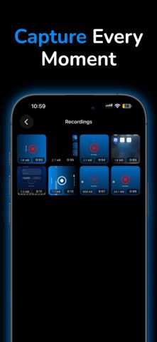 EveryCord: Live Screen Record для iOS — скриншот 3