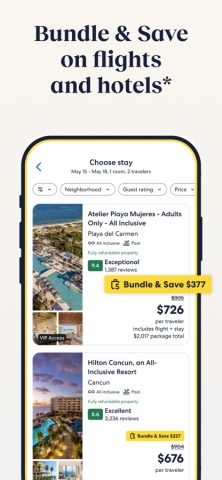 Expedia для iOS — скриншот 2